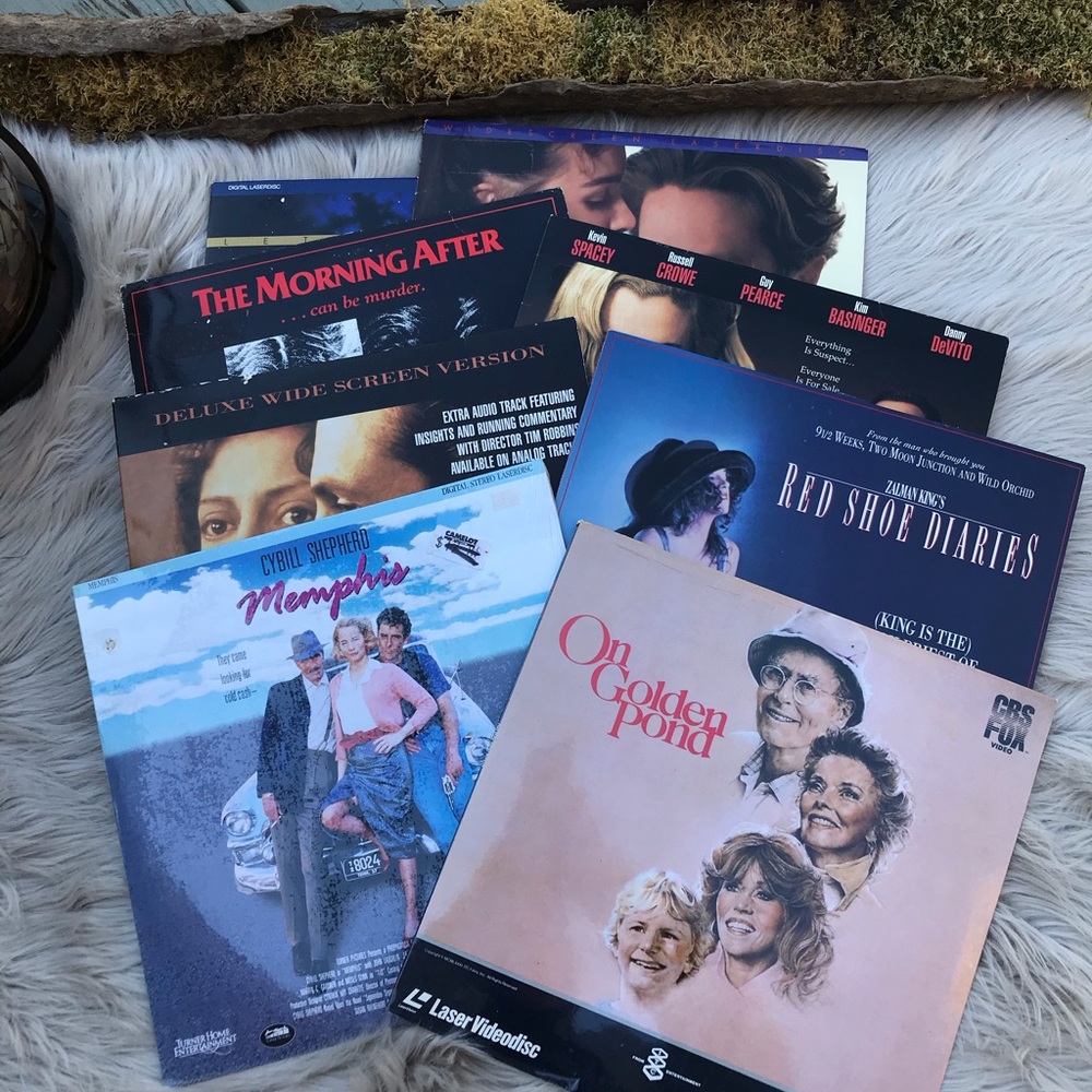 ✶ 8 Vintage Movies on Laserdisc ✶